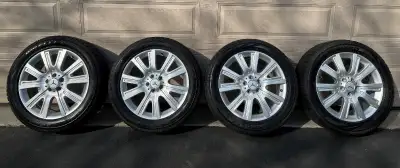 255/50/R19 Pirelli Scorpion Ice & Snow MO (Mercedes Original) with good tread left. Mercedes OEM whe...