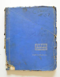 CLARK Equipment C500 1962 Parts manual