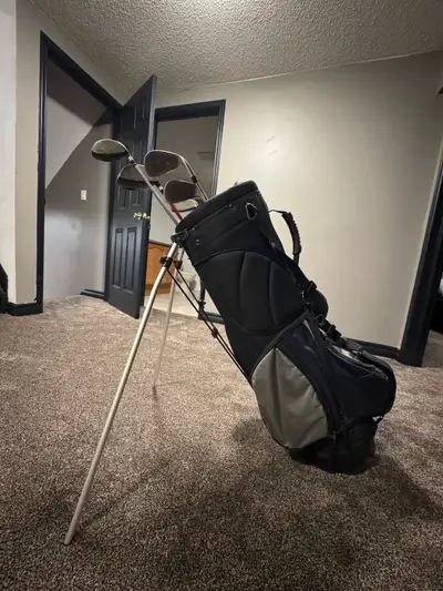 GOLF CLUBS + BAG ( CONTACT), View more