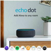 AMAZON Echo Dot (3rd Gen) - Smart speaker with Alexa - $25 each