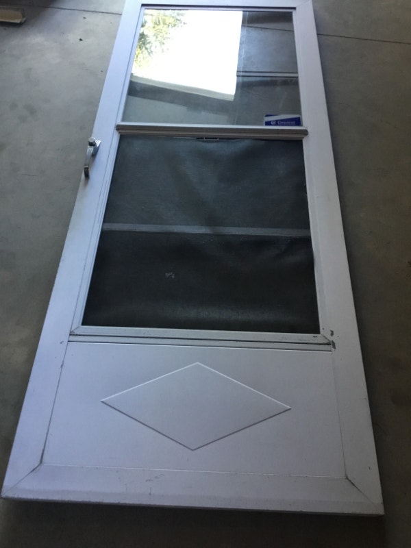 Steel door and storm door Windows, Doors & Trim Miramichi Kijiji