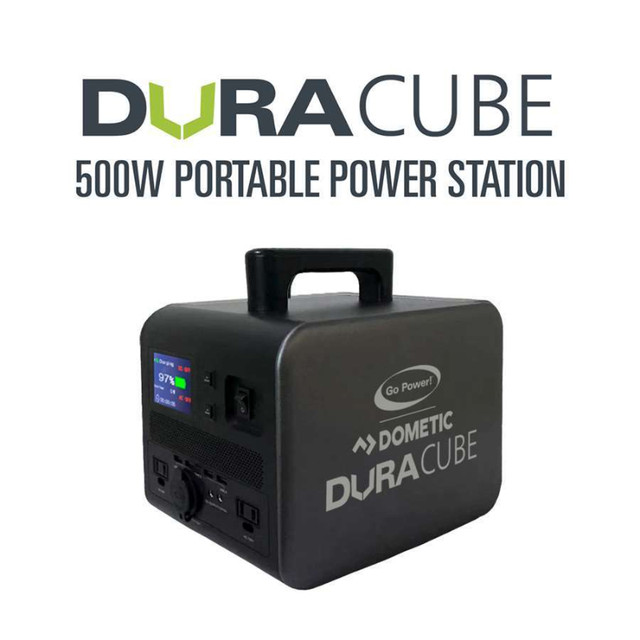 DURACUBE 500W PORTABLE POWER STATION BY GO POWER dans Pièces et accessoires pour VR et autocaravanes  à Longueuil/Rive Sud - Image 2