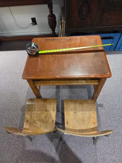 Child's school desk, View more