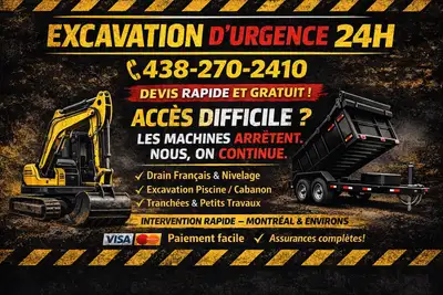 Excavation et extraction, View more