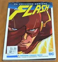 The Flash Lightning Strikes Twice Graphic Novel Paperback 2017