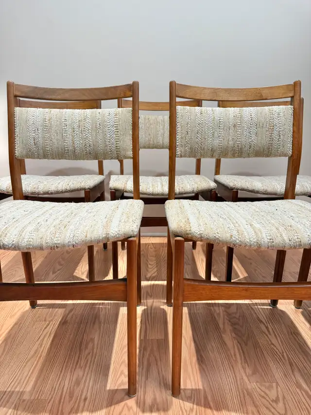 Mid Century Teak Dining Chairs 62864365919873121