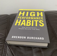 NEW High Performance Habits. Brendon Burchard. HARDCOVER.