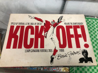 Kick Off CFL Football Board Game with Bernie Faloney 1964