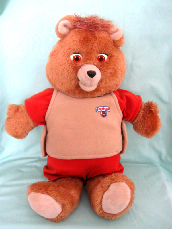 VINTAGE 1985 TEDDY RUXPIN  avec/with THREE BOOKS dans Art et objets de collection  à Ouest de l’Île - Image 2