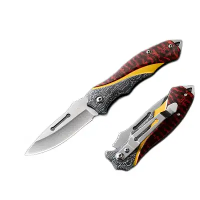 Collectable Pocket Folding Knife Camping Stainless Steel Blade New $25.00