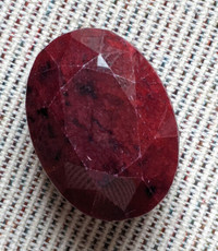 Corundum, Ruby Mineral Stone