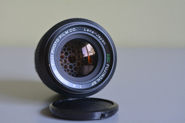EBC Fujinon.SF 1:4 85mm Lens, Fuji Photo Films Co. with Case in Cameras & Camcorders in Cambridge