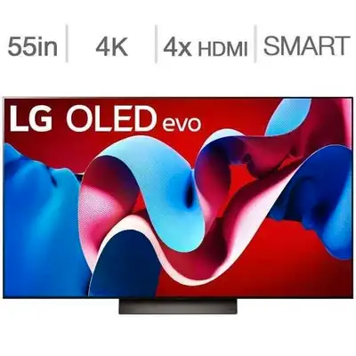 LG 55" C4 OLED evo 4K webOS Smart TV Exclusive Deal This Weekend, View more