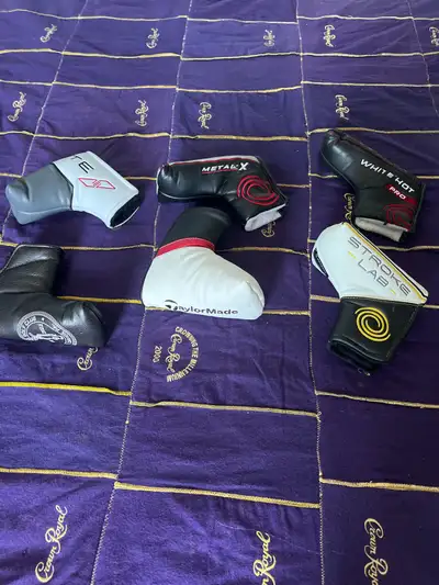 Gently  used head putter covers !, View more