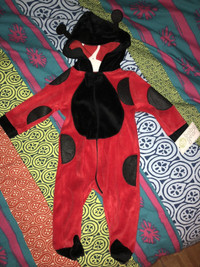 Ladybug 0-3 months sleeper Halloween. New w tags 