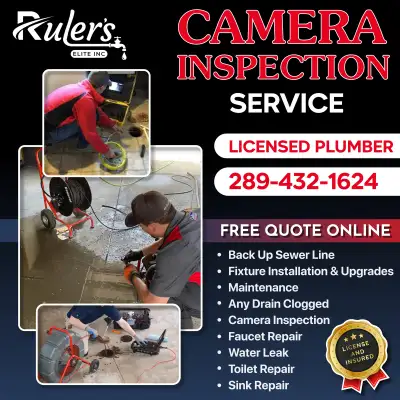Professional Camera Inspection Services in Oshawa, View more