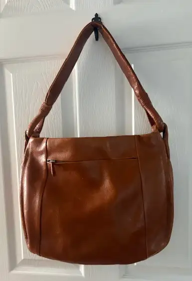 Leather handbag Derek Alexander, View more