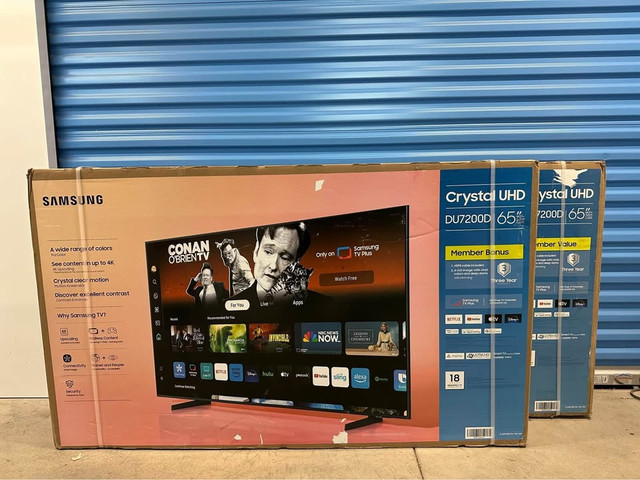 65” SAMSUNG 4K SMART TV (DU[hidden information] YR SAMSUNG WARRA in TVs in Mississauga / Peel Region - Image 2