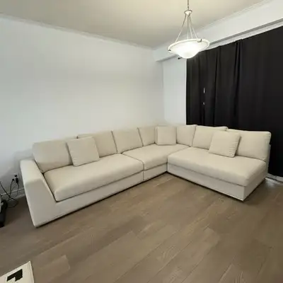 Free Delivery  Structube Modular couch Sectional Lshape sofa , View more