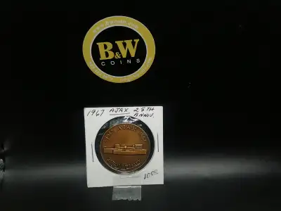 1967 AJAX 25th Anniversary Coin, View more
