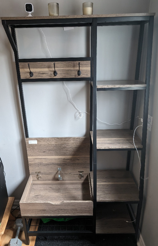 Coat Rack with Storage Bench & Shoe Rack in Other in Cambridge - Image 3