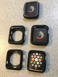 5 x Protection Case Apple Watch 42mm Series 3/2 NEUFS/NEW!