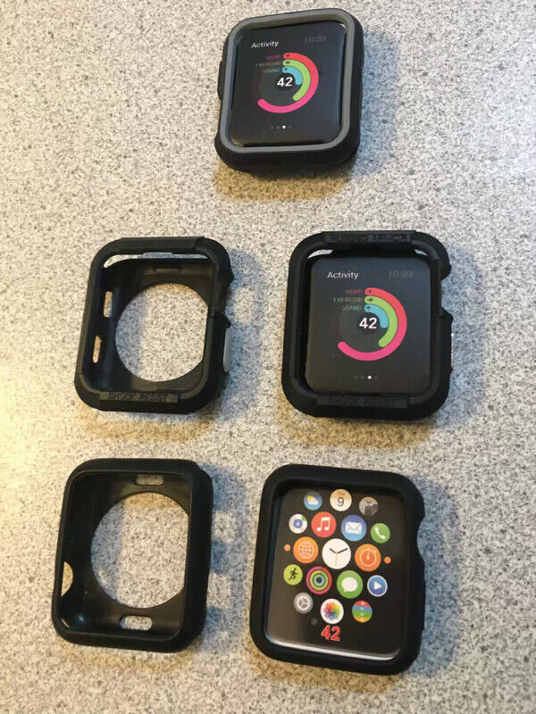 5 x Protection Case Apple Watch 42mm Series 3/2 NEUFS/NEW! dans Accessoires pour cellulaires  à Ville de Montréal