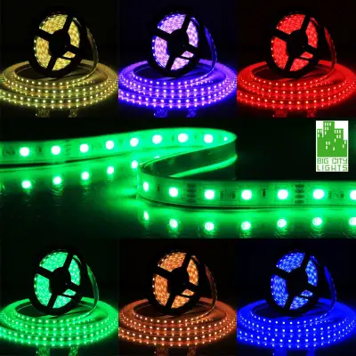 5m or 10m Water Resistant RGB strip Light with Remote  - NEW!, View more