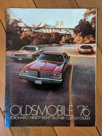 Oldsmobile Toronado/98 Regency/Delta 88 Dealership Brochures