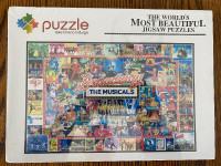 "BROADWAY THE MUSICALS" - 1000 Pieces Jigsaw Puzzle-New