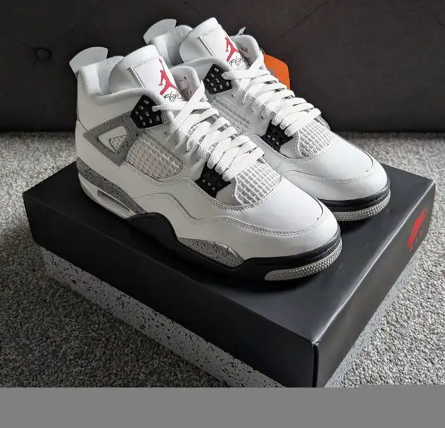 Jordan 4 White Cement 2025 in Men's Shoes in Mississauga / Peel Region - Image 3