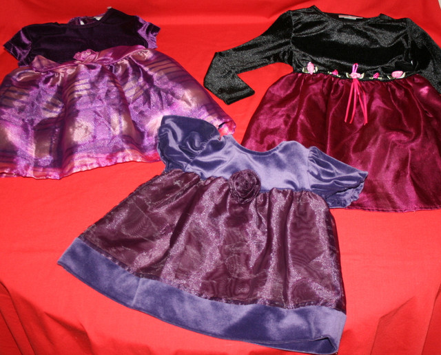 3 Fancy Girls Dresses $5.00 dans Enfants et jeunesse  à Région de Windsor