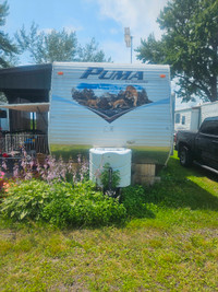 2012 Puma Trailer at campground