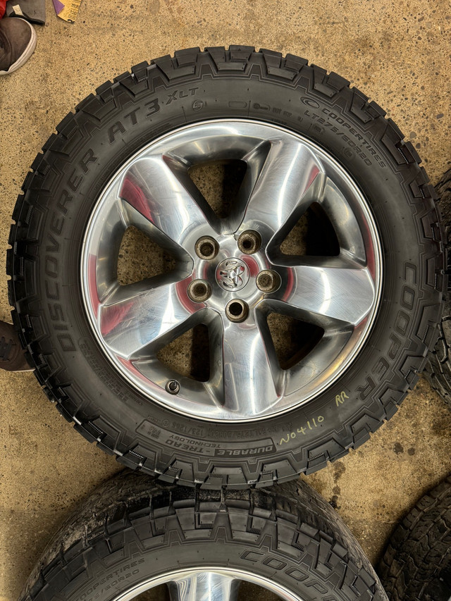 Dodge RAM1500 original rims on all season tires in Tires & Rims in Mississauga / Peel Region - Image 3