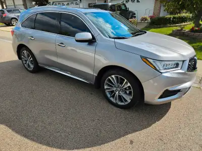 2017 Acura MDX Elite *** Lunar Silver on Black leather Clean carfax Well maintained No pets and no s...