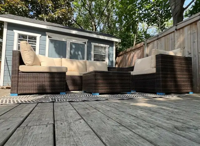 8 pcs outdoor sectional patio set  in Patio & Garden Furniture in Markham / York Region - Image 5