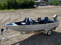 16 ft. Aluminum Fishing Boat.