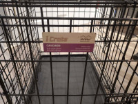 Foldable small dog crate
