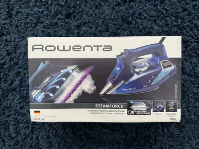 NEW ROWENTA STEAMFORCE PRO IRON, View more