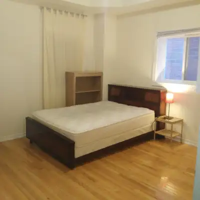york university big queen bedroom FREE internet laundry utility