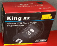 NEW Pixel King Wireless i-TTL Flash Trigger Receiver Nikon DSLR