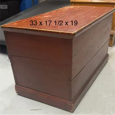 1800’S PINE BOX, View more