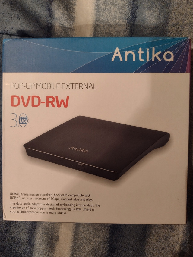 New Antika External DVD Drive  in Laptop Accessories in North Bay - Image 2