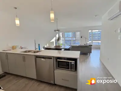 Condo 2 chambres au coeur du Plateau Gatineau, tout inclus