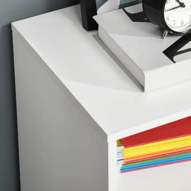 White lateral Filing Cabinet Open Storage Shelf, Printer Stand in Bookcases & Shelving Units in Markham / York Region - Image 10