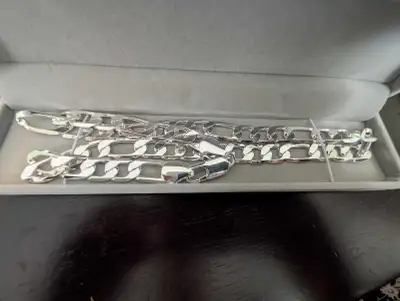 S925 Silver Plated Chain 12MM, View more