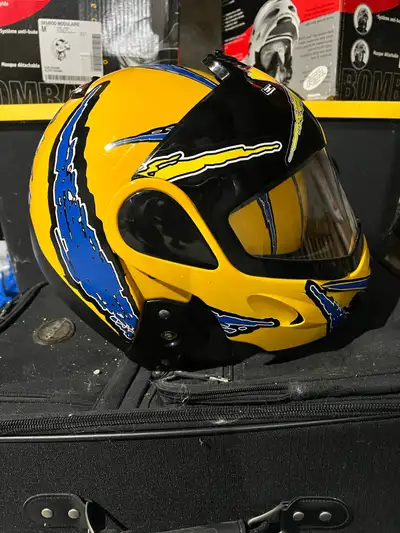 Polaris customized snowmobile racing helmets Excellent condition $500 each