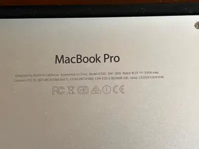 MacBook Pro with factory installed Arabic Keyboard. 16 GB. Model, View more