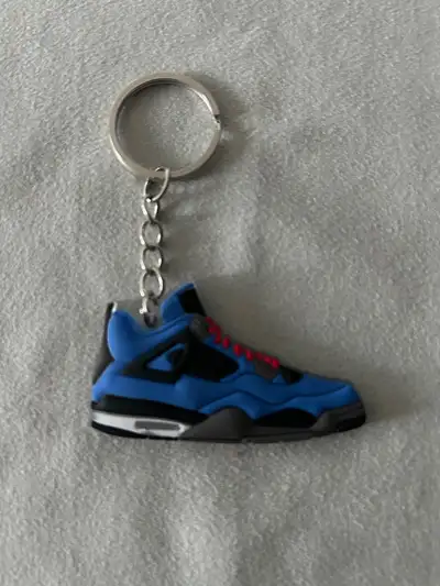 Air Jordan 4 Keychain 2D Blue Retro, View more