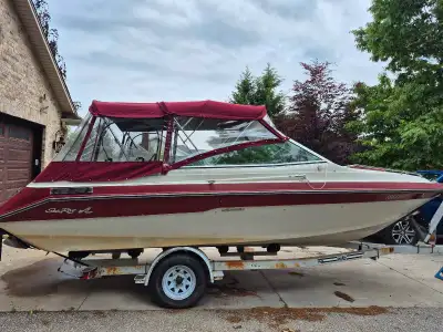 Selling our 21ft 1988 searay with the trailer. Older boat but runs good and is in good condition wit...